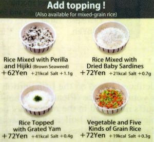 Rijstopties in Ootoya